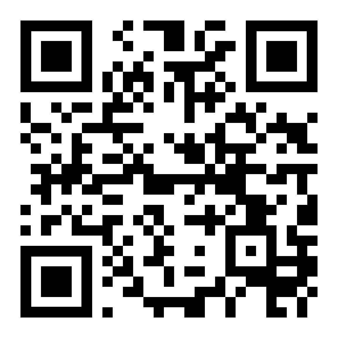 QR code d'inscription